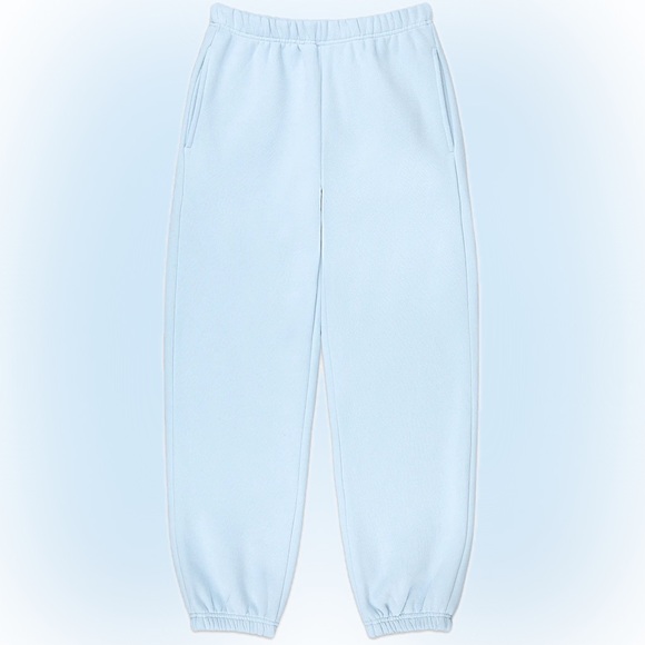 Parke Monochrome Varsity Mockneck & Unisex Sweats Set in Ice - Picture 7 of 12